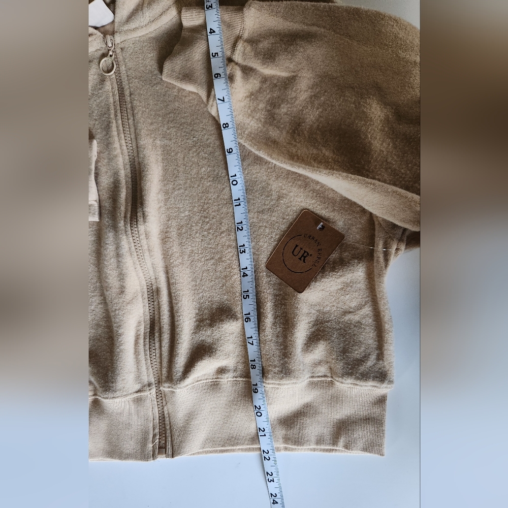 NWT Urban Rebel Cropped Zip Up Hoodie Size 2X - Picture 5 of 13